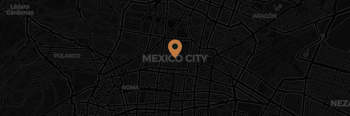 Map of Mexico City