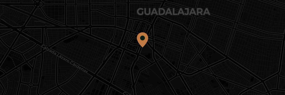 Map of Guadalajara