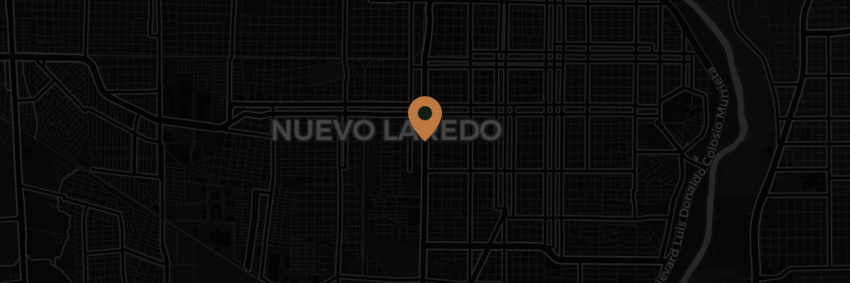 Map of Laredo Border Customs