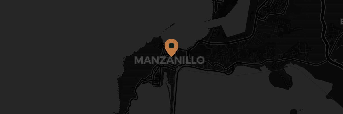 Map of Manzanillo Port